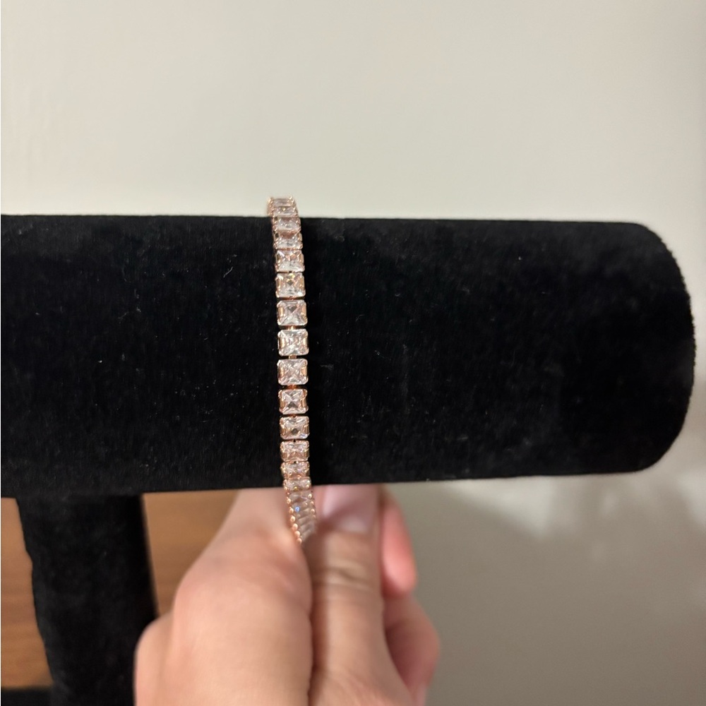 park Lane  Rose Gold Tennis Bracelet